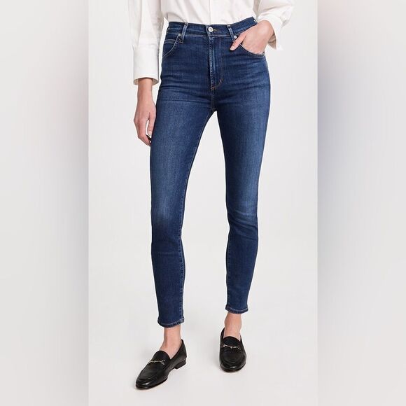 Citizens of Humanity Chrissy High Rise Skinny Jeans - Picture 1 of 10